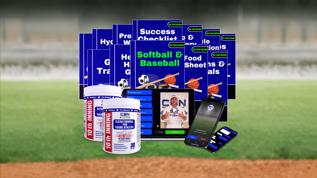 Sports Specific Nutrition Supplements, College Bound Nutrition, CBN, Sports Power Training, SPT, Softball Baseball The Total System